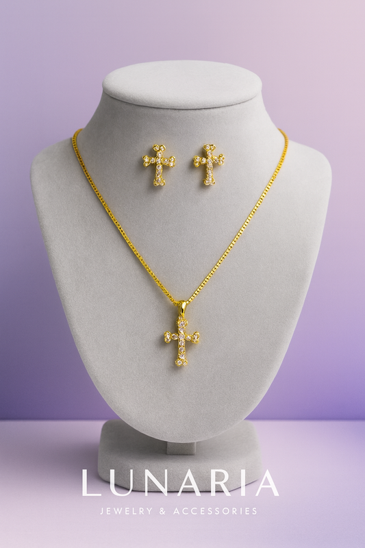 Set de Collar y aretes