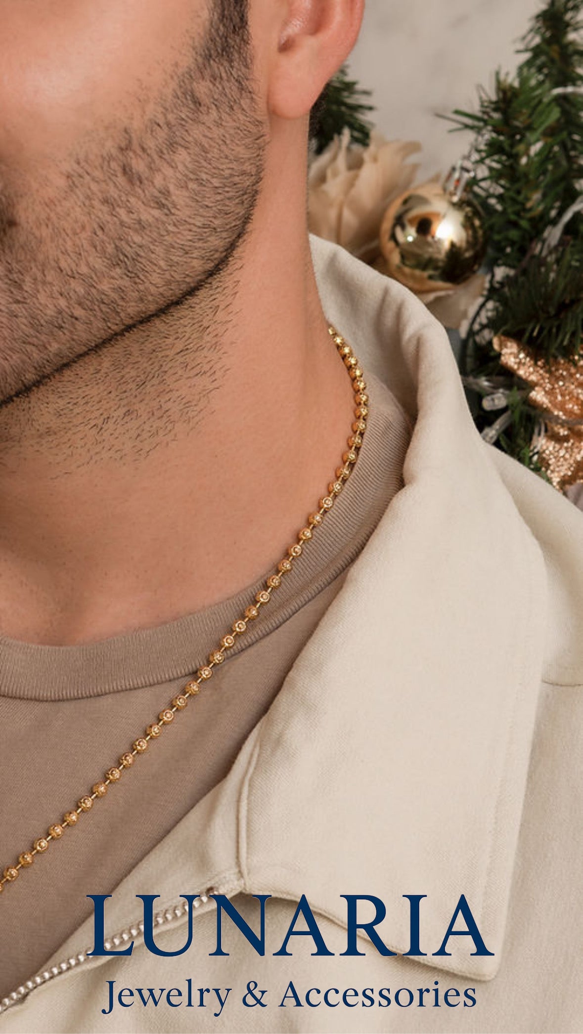 Cadena Tejido Militar Diamantada Gruesa 50 cm