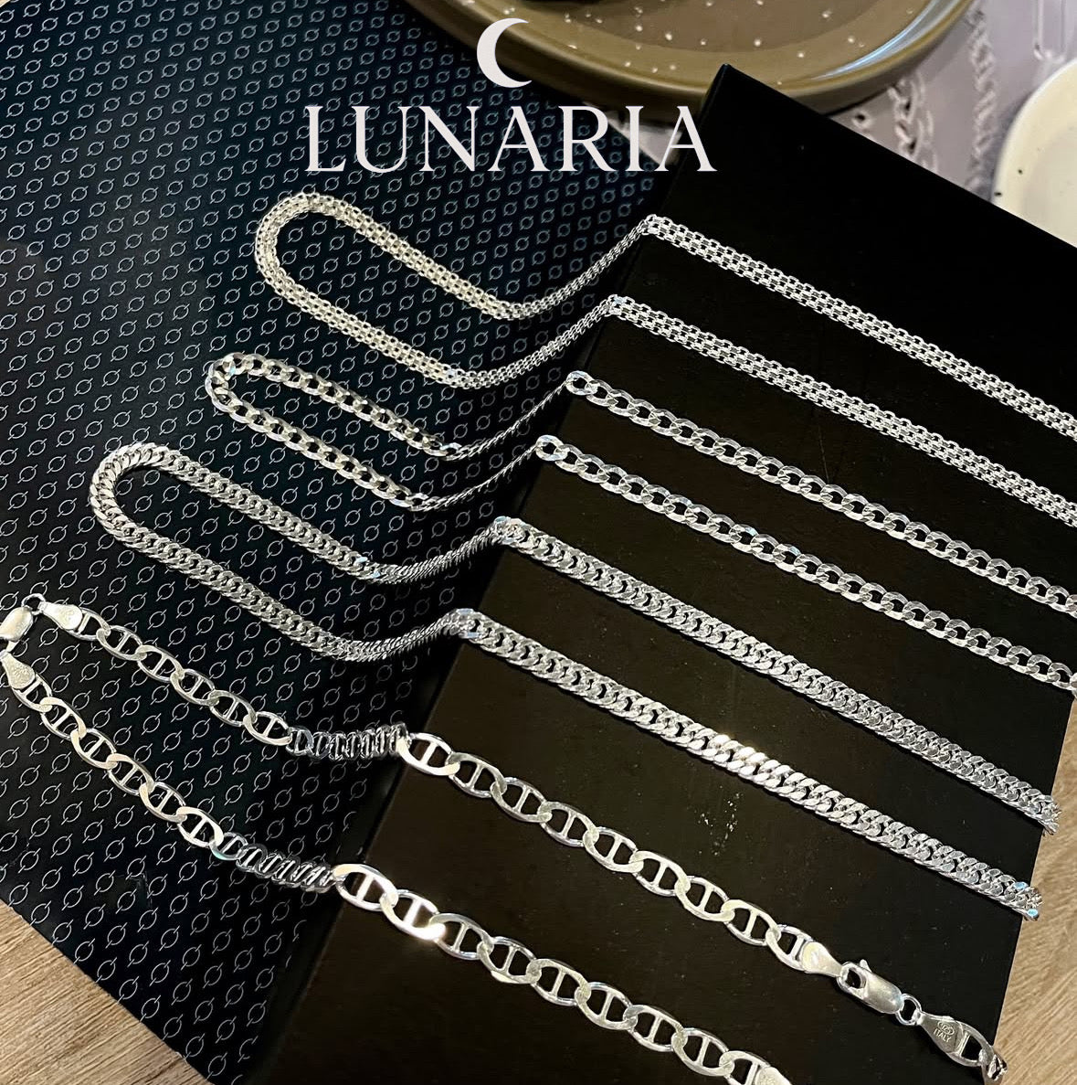 Cadenas en Plata 925 Italiana